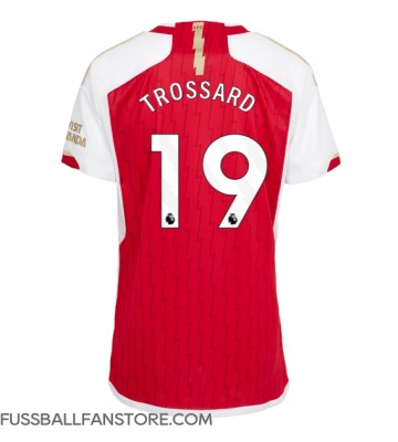 Arsenal Leandro Trossard #19 Replik Heimtrikot Damen 2023-24 Kurzarm